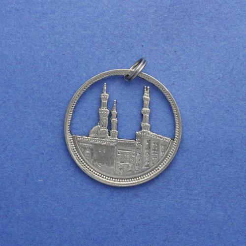 20 Piastres <br> <br> Moschee El Azhar in Kairo <br> <br> Silberfarben <br> <br> ø 25 mm <br> <br> Standardausführung 55 €