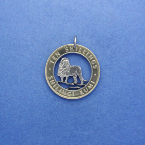 Kenia 10 Shillings <br> <br> Löwe <br> <br> Bimetall <br> <br> ø 23 mm <br> <br> Standardausführung 85 €