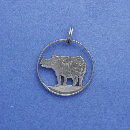25 Paise <br> <br> Panzernashorn <br> <br> Silberfarben <br> <br> ø 19 mm <br> <br> Standardausführung 60 €