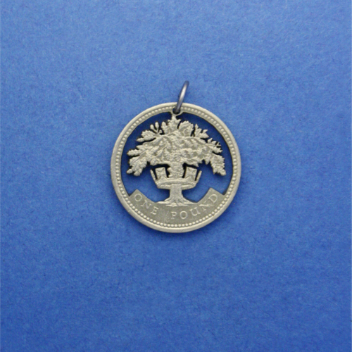 Großbritannien 1 Pound <br> <br> Eiche mit Königlichem Diadem <br> <br> Messingfarben <br> <br> ø 22.5 mm <br> <br> Standardausführung 115 €