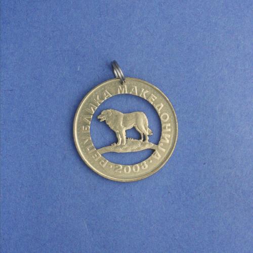 1 Denar <br> <br> Illyrischer Schäferhund <br> <br> Messingfarben <br> <br> ø 23.5 mm <br> <br> Standardausführung 55 €