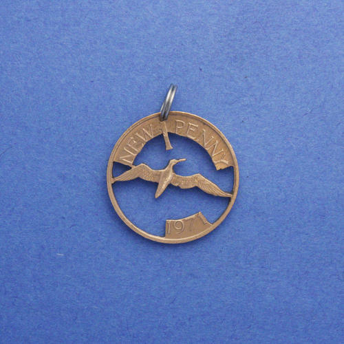 Großbritannien 1 New Penny <br> <br> Basstölpel von der Insel Alderney <br> <br> Kupferfarben <br> <br> ø 20.3 mm <br> <br> Standardausführung 55 €