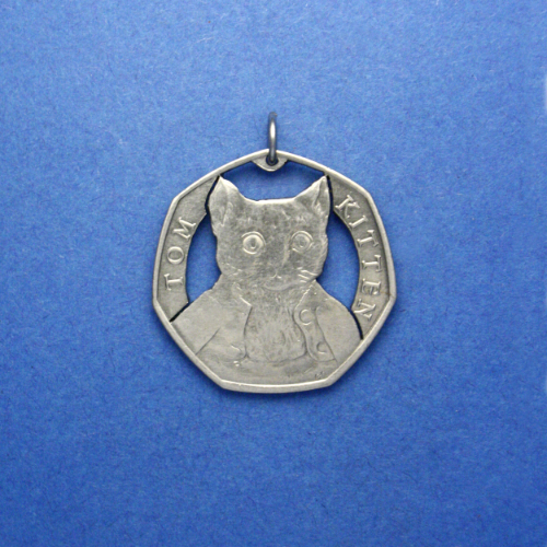 Großbritannien 50 Pence <br> <br> Tom Kitten <br> <br> Silberfarben <br> <br> ø 27.3 mm <br> <br> Standardausführung 65 €