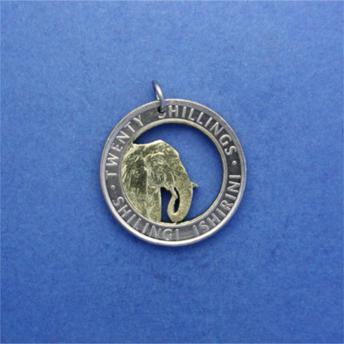 Kenia 20 Shillings <br> <br> Elefant <br> <br> Bimetall <br> <br> ø 26 mm <br> <br> Standardausführung 65 €