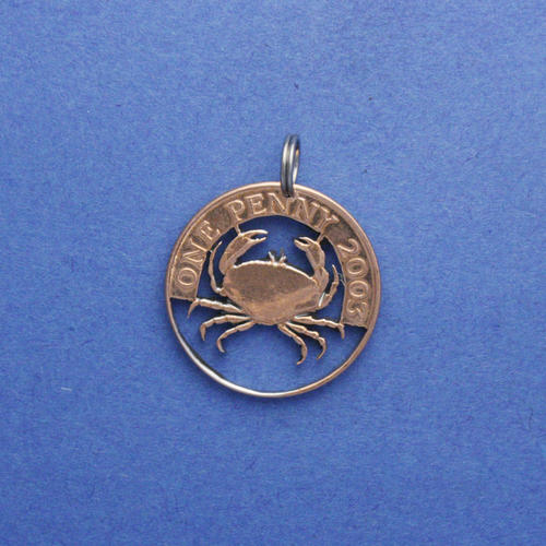 Großbritannien 1 Penny <br> <br> Krabbe <br> <br> Kupferfarben <br> <br> ø 20.3 mm <br> <br> Standardausführungausführung 75 €