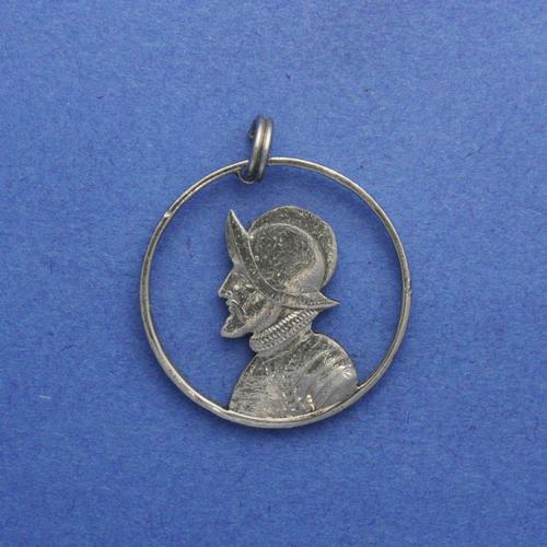 1 Balboa <br> <br> Vasco Nunez de Balboa <br> <br> Silberfarben <br> <br> ø 24 mm <br> <br> Standardausführung 0 €