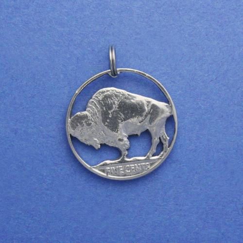 5 Cents <br> <br> Amerikanischer Bison Black Diamond aus dem Central Park Zoo in New York auf einem Hügel mit Wertangabe <br> <br> Silberfarben <br> <br> ø 21.2 mm <br> <br> Standardausführung 50 €