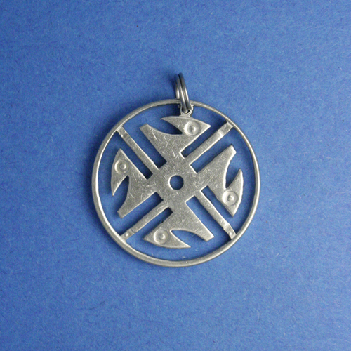 Kolumbien 200 Pesos <br> <br> Vogelrad Talisman der Quimbaya <br> <br> Silberfarben <br> <br> ø 24.4 mm <br> <br> Standardausführung 85 €